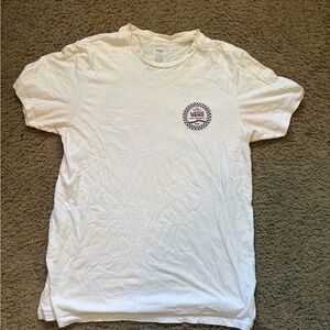 Vans White Short Sleeve Men's Graphic Tee